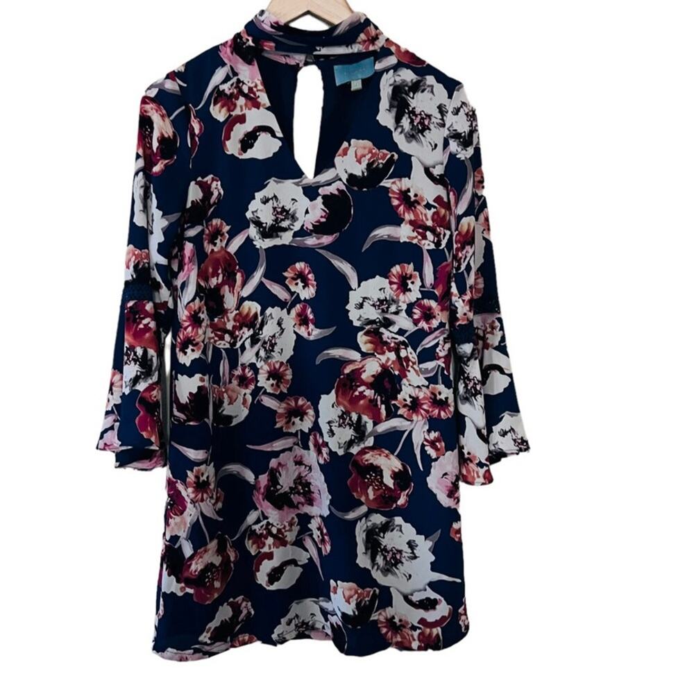 Skies Are Blue Dress Size XS Multi Colored Floral